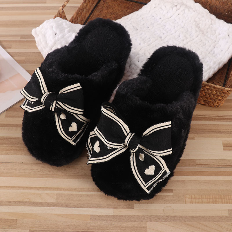 Clouded Ribbon Slippers