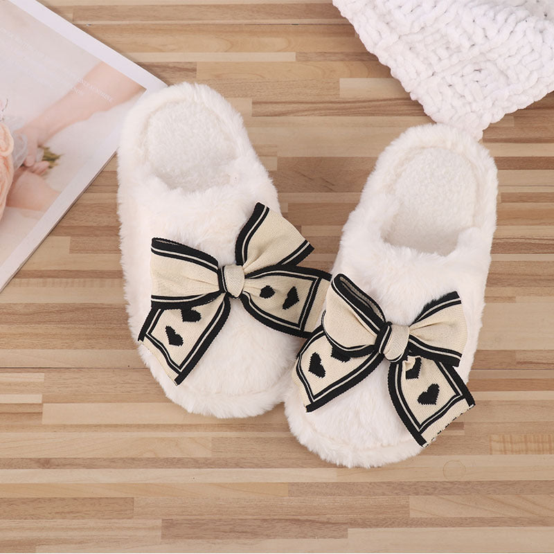 Clouded Ribbon Slippers