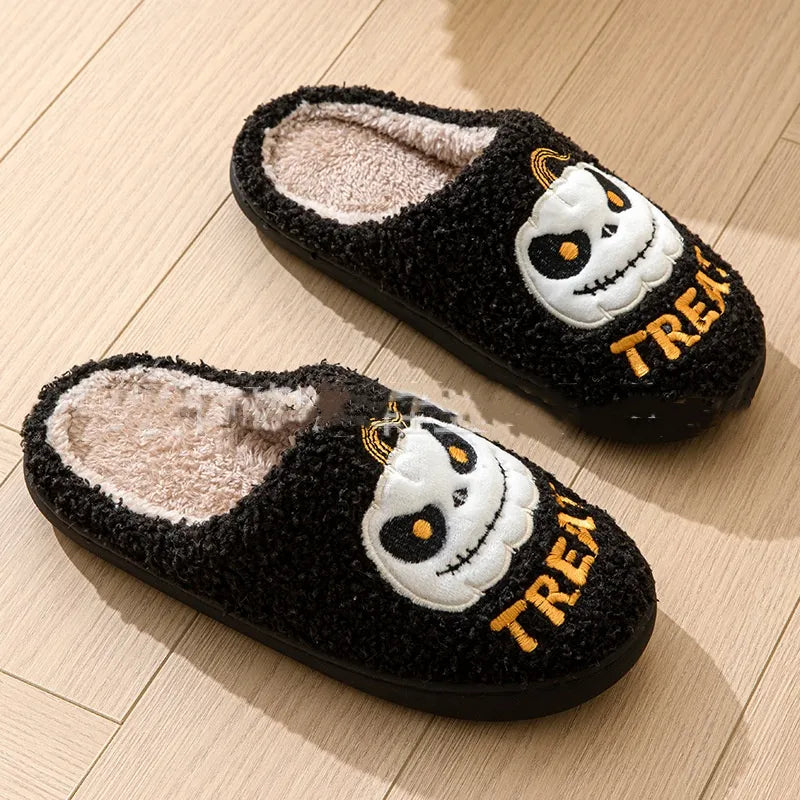 Pumpkin Patch Cozy Slippers