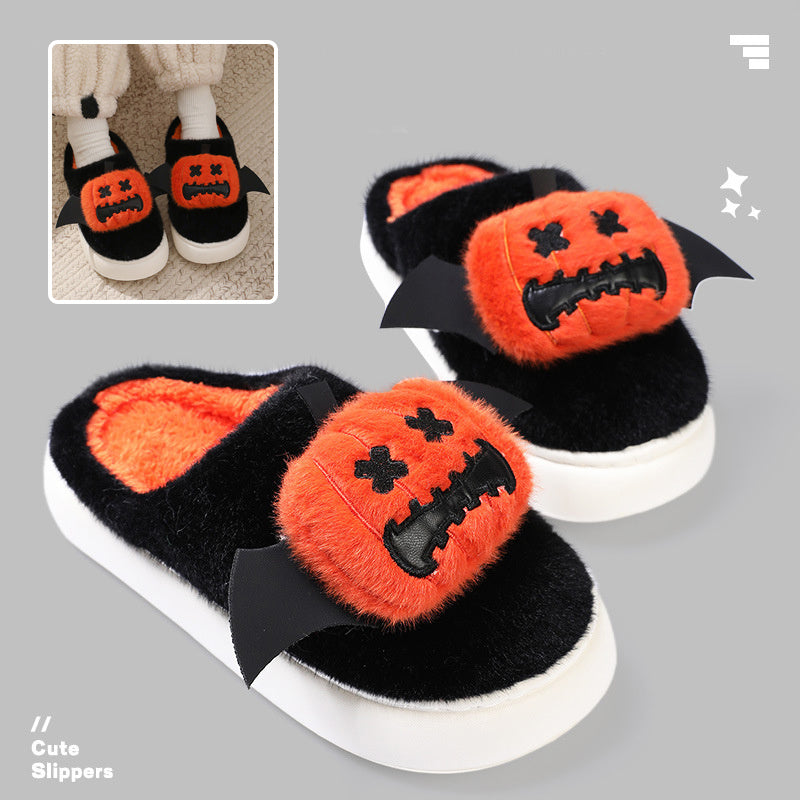 Halloween Pumpkin Slippers